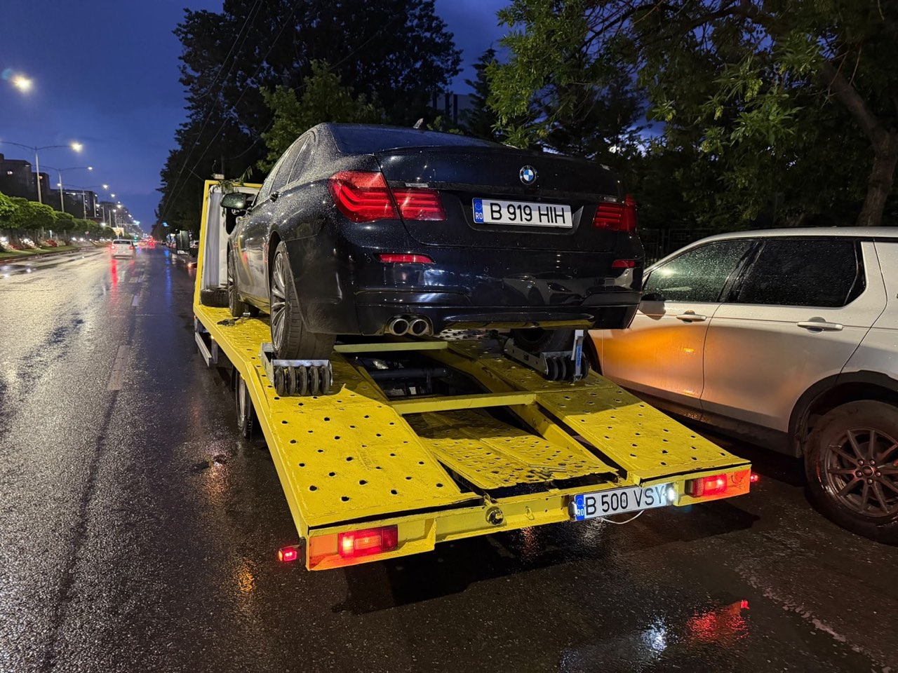 Roți blocate sau rupte